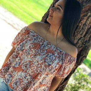 Off the shoulder top